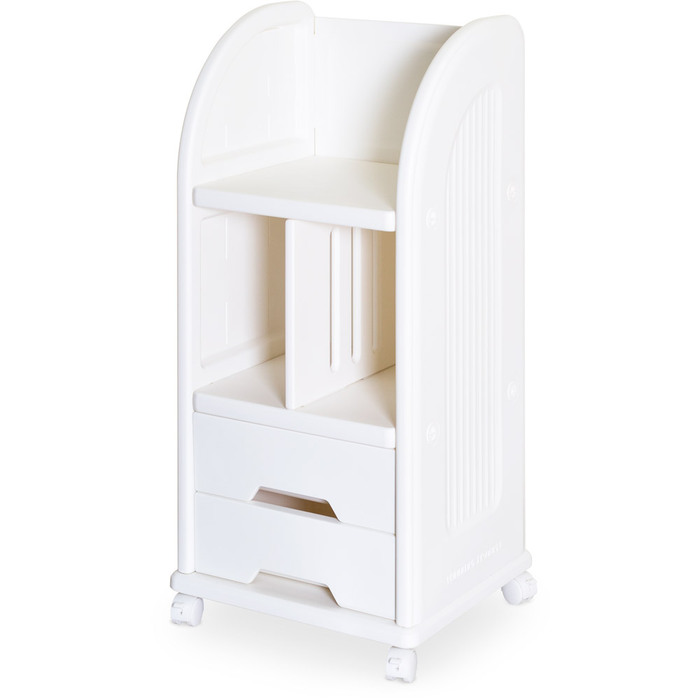 Стелаж для книг та іграшок Mealux Ozzi White (арт. KD-E181 White)