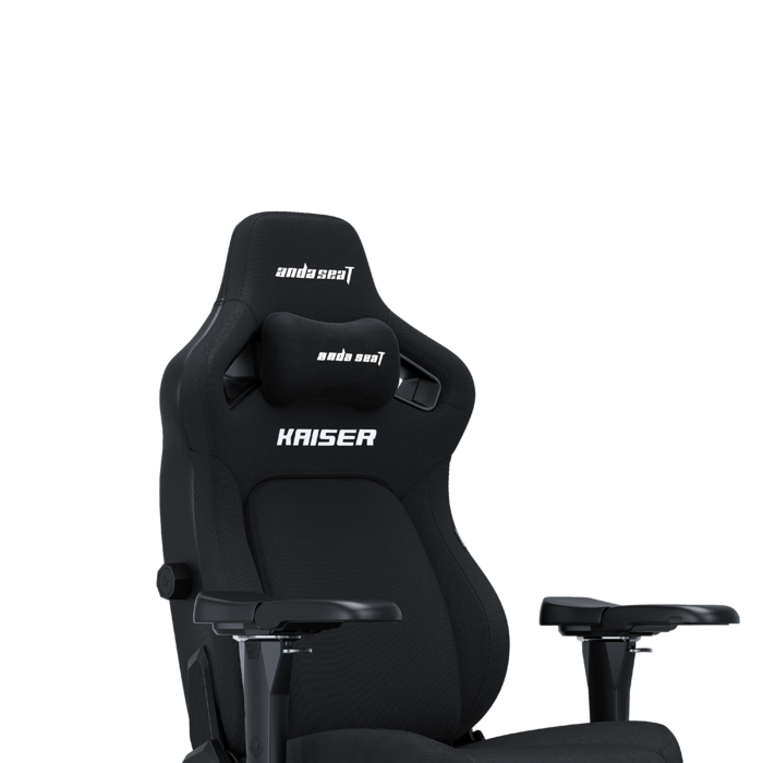 Крісло ігрове Anda Seat Kaiser 4 Black Fabric Size L