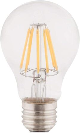 Підвісний світильник Globo Вінтажна їдальня зі світлодіодною лампою - 41 см Підвісний світильник Промисловий - Rust Optic - Промисловий підвісний світильник - Кухонна лампа - Підвісний світильник - Регульований по висоті max 120 см - Socket E27-7 Вт