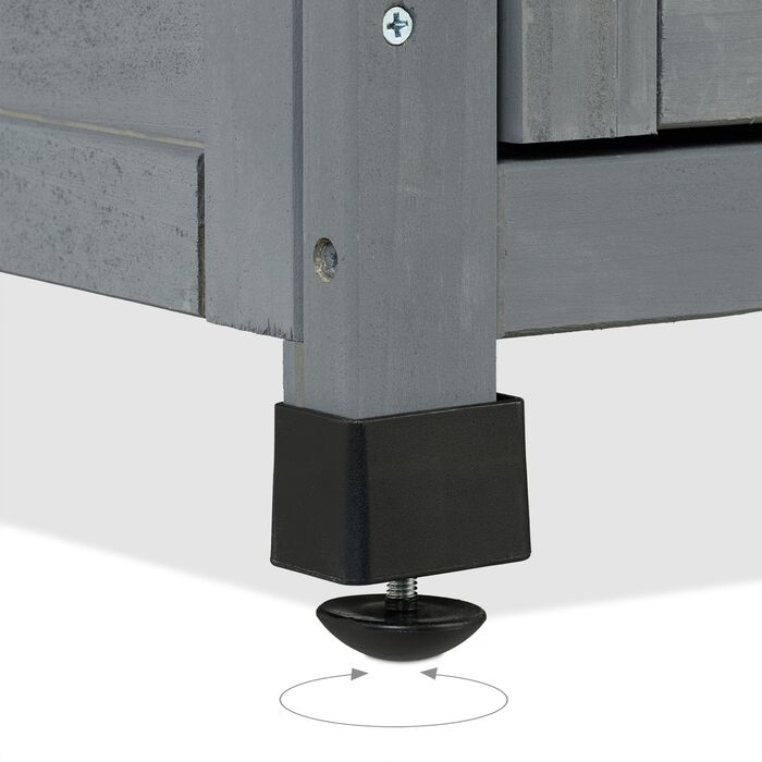 Стіл для рослин Relaxdays з нижньою полицею