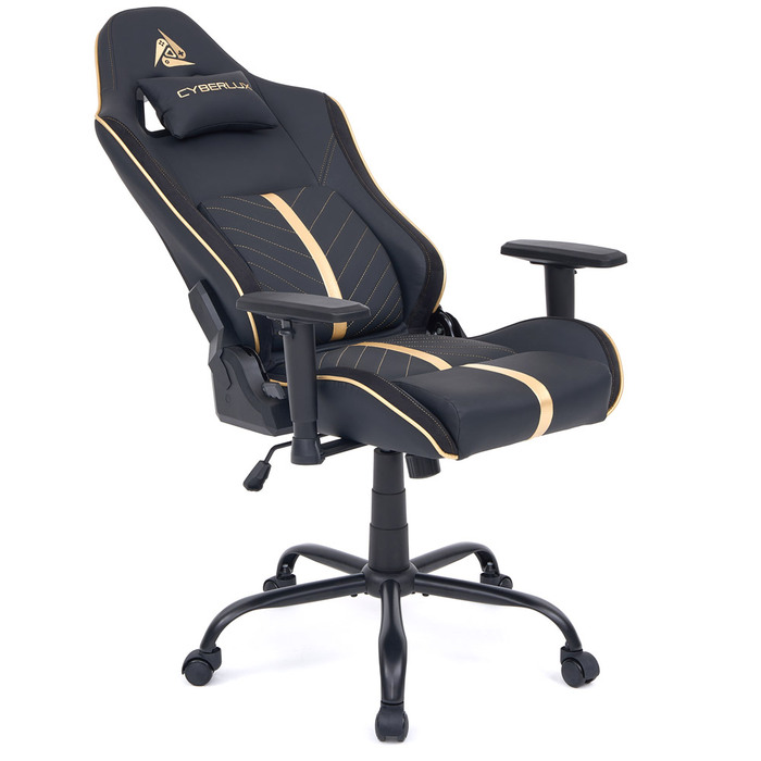Ігрове крісло Cyberlux GM-6322 Fabric Black (арт. GM-6322 FB)