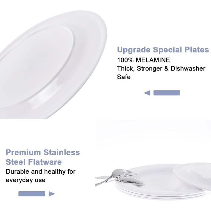 Набір для пікніка Sunflora на 4 особи з термосумкою та пледом, пікніковий кошик для кемпінгу та відпочинку на природі (синій та смугастий)