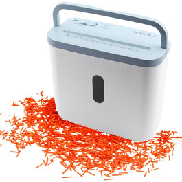 Шредер Genie 440 X II P4: Надійний знищувач документів для дому та офісу | Об'єм кошика 9L, функція Auto-Start-Stop, автоматичне виявлення паперу | Синій