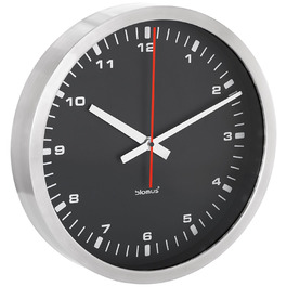 Настінний годинник 40 см чорний Era Blomus