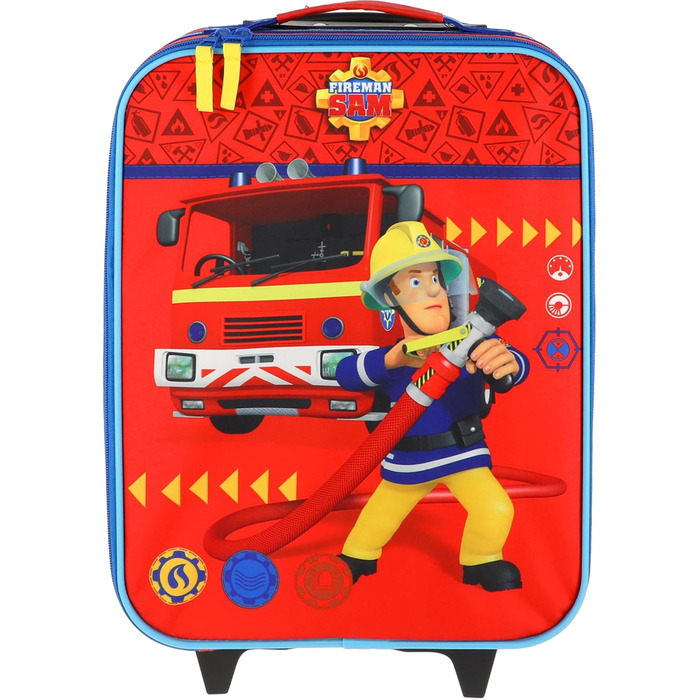 Дитячий візок - Fireman Sam - водовідштовхувальний, XL візок з колесами