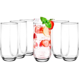 Набір Glasmark Krosno з 6 коктейльних склянок об'ємом 0,4 л