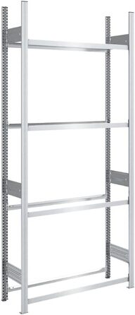 Стеляж для шин PROREGAL PROEGAL – німецька якість, 200x100x43 см, 3 яруси, вантажопідйомність 150 кг, до 5 шин на ярус