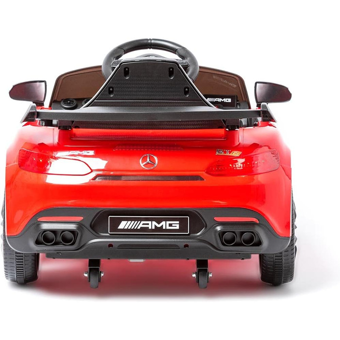 Дитячий електромобіль Mercedes GTR Mini з акумулятором 12V, червоний