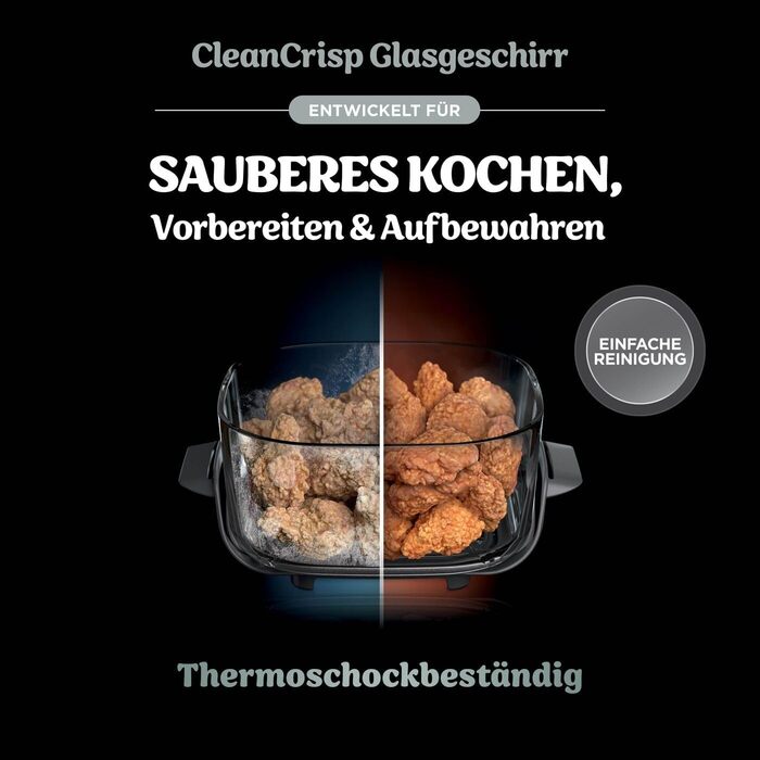 Ninja CRISPi Airfryer: Фритюрниця-конвекційна піч, 3.8 л, 4-в-1, 1700 Вт, Sage (FN101EUSTGD)