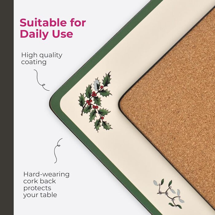 Підставка під тарілки Portmeirion Christmas Tree, набір 4 шт.