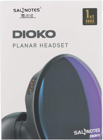 Навушники-вкладиші Dioko HiFi Planar 7 Гц x Crinacle зі знімним мідним кабелем OCC