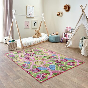 Килим для дитячої кімнати Carpet Studio Місто 140x200 см