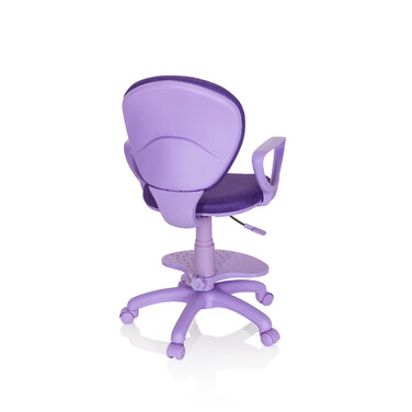Дитячий стілець / дитячий письмовий стілець KID COLOUR тканина фіолетовий hjh OFFICE