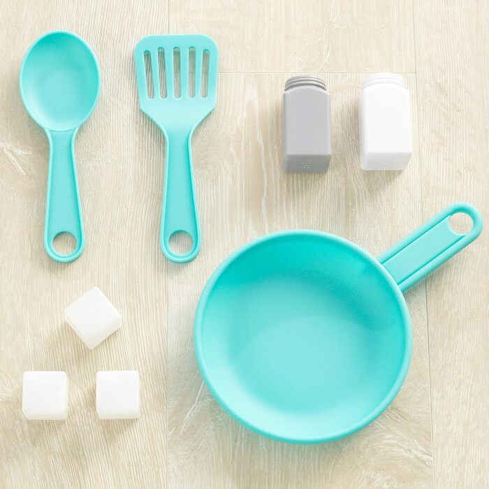 Дерев'яна іграшкова кухня KidKraft Countryside з аксесуарами та холодильником з магнітами, кухонні меблі для дітей від 3 років, 53424 [Ексклюзив від Amazon]