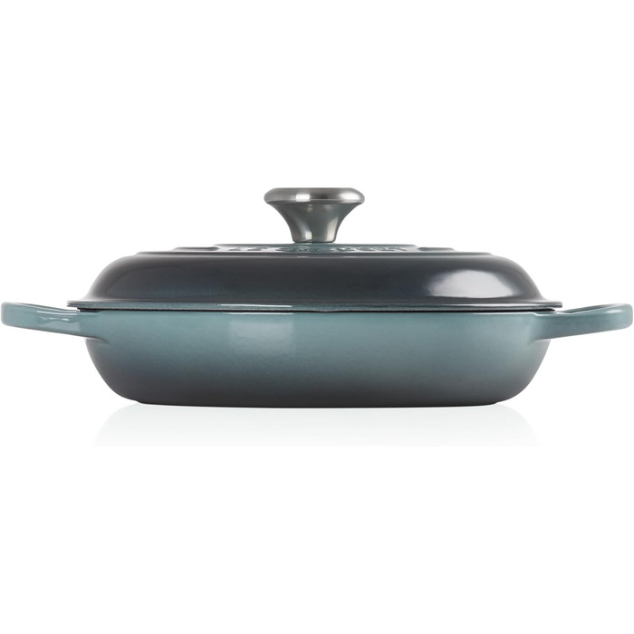 Le Creuset Signature Чавунний горщик Gourmet, Ø 26 см, 3,5 л, для всіх типів плит, включаючи індукцію, Chambray