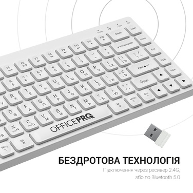 Клавіатура бездротова OfficePro (SK955W)