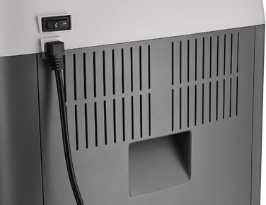 Шредер Dahle ShredMATIC 90 з автоподачею паперу, P-4, 300 аркушів, світло-сірий/сірий, без масла, без обслуговування