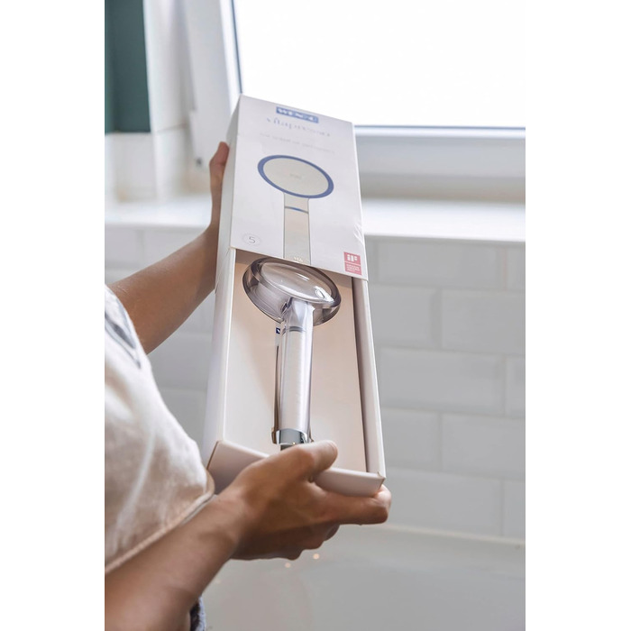 Водозберігаюча душова лійка високого тиску Vitapresso з фільтром ACF і фільтром для осаду