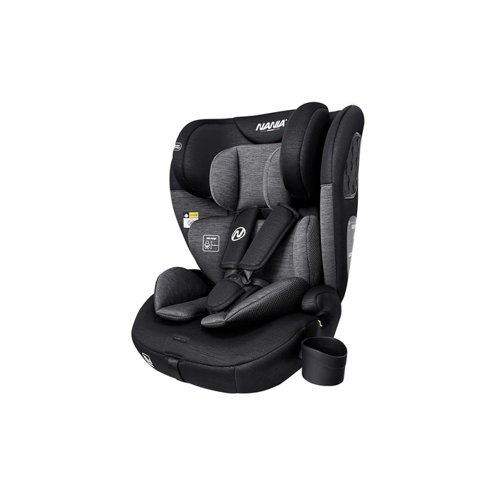 Автокрісло Nania Torino 76-150 см, група 1/2/3 (9-36 кг), 15 місяців - 12 років, 12 положень підголівника, підстаканник