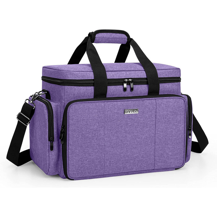 Органайзер для макіяжу BAFASO: велика косметичка для косметики, кейс для косметики для жінок, органайзер для подорожей (фіолетовий)
