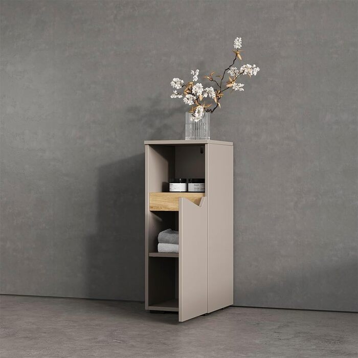 Шафа Livinity Bad Timavo біла з полицею, 60 x 67 см (Midischrank)