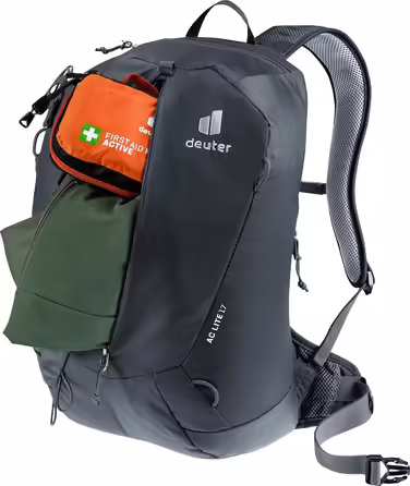 Рюкзак Deuter AC Lite 17 л для туризму, чорний