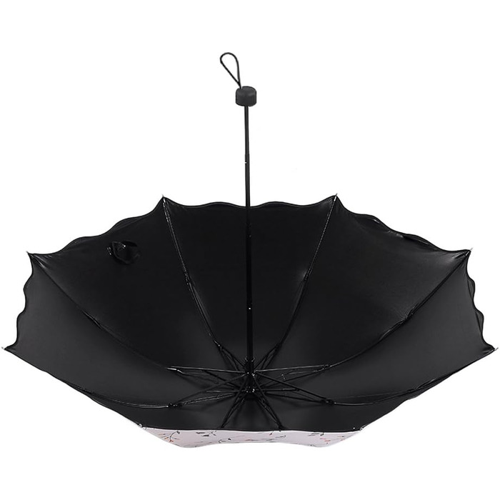 Парасолька JIAHG Міні-парасолька, анти-ультрафіолетова, легка і компактна, вітрозахисна, 8-кратна скоба, парасолька для жінок Дівчата подорожують на свіжому повітрі кемпінг Повсякденні потреби