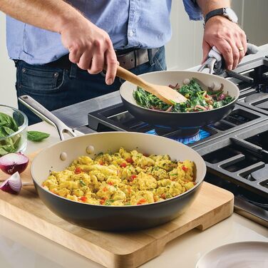 Набір кухонного посуду KitchenAid Harteloxierte Keramik, 9 предметів, матовий чорний