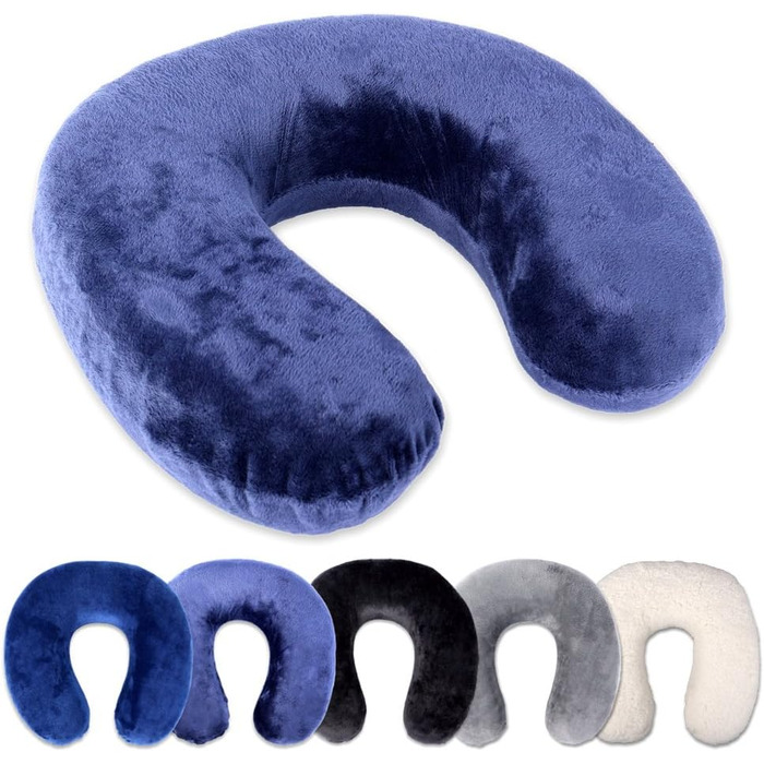 Подушка для шиї 4 кольори на вибір з Дорожня подушка