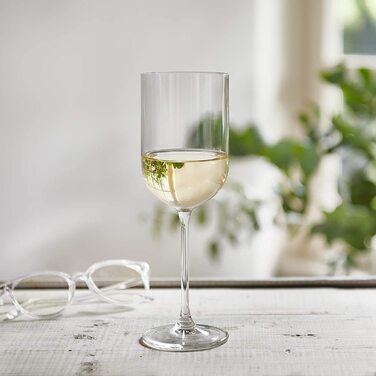 Келих для білого вина Ліббі Скава - 320 мл / 32 мл - Набір з 6 пляшок прямої форми-Висока якість - можна мити в посудомийній машині Келих для білого вина об'ємом 32 мл