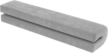 Захист для ліжечка дитячого бортик-подушка від випадання (120 см, сірий)