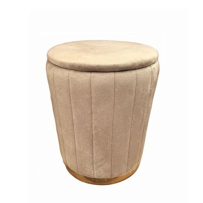 Крісло для макіяжу Relaxdays з оксамитовою оббивкою та місцем для зберігання