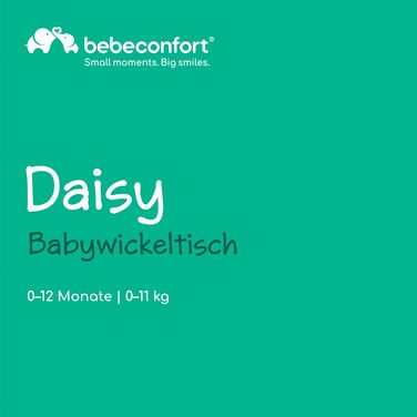 Дитяча ванночка та пеленальний столик 2-в-1 Bebeconfort Grey Mist (Daisy), 0-12 місяців, до 11 кг