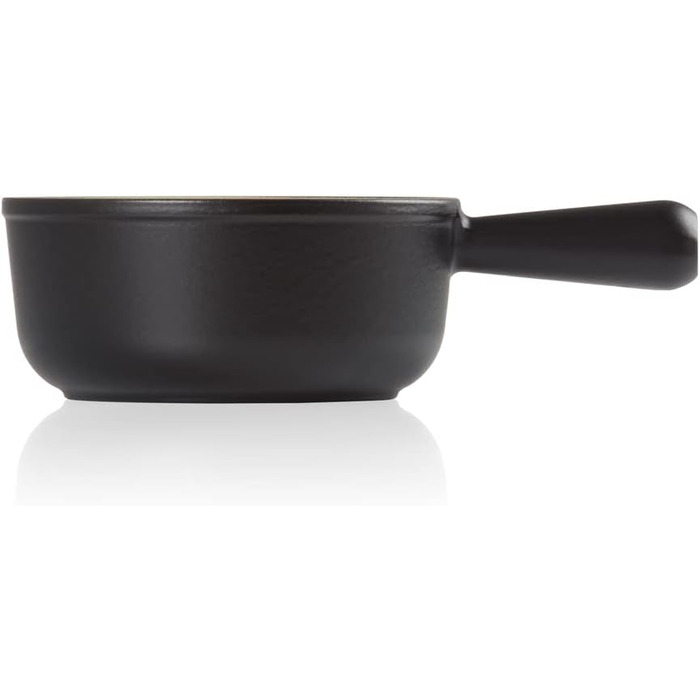 Казан Le Creuset з чавуну, 18 см, 1.4 л, чорний матовий, 20007180602460