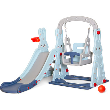 Гірка для дітей Mealux Bunny (арт. KD-B261 Blue)