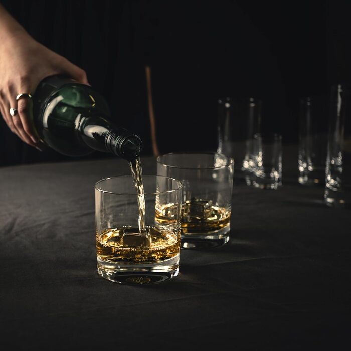 Склянки для віскі Zwiesel Glas Tavoro, 0,4 л (набір 4 шт.), сучасний Tumbler, скло Tritan, Made in Germany