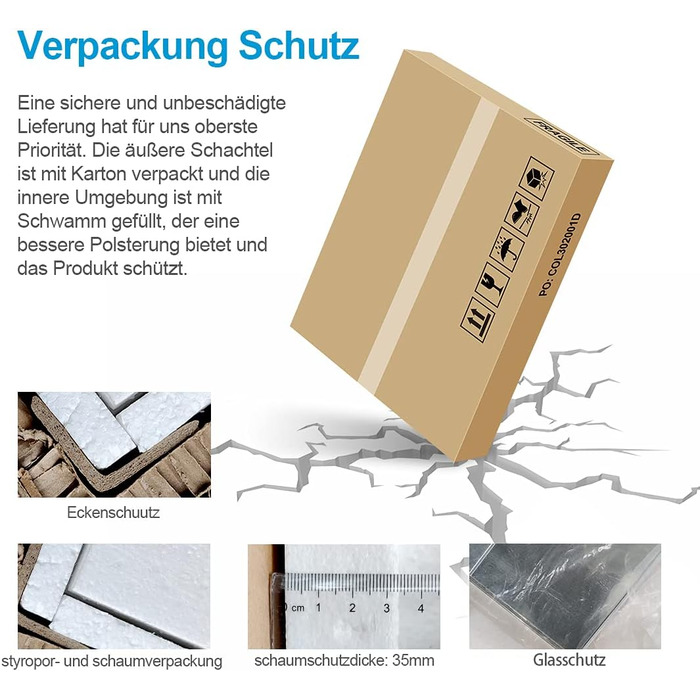 Дзеркало для ванної кімнати з підсвічуванням LED 80x60 см, тепле біле світло 3000K, монтаж вертикально/горизонтально