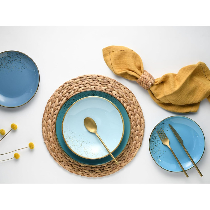 Набір мисок CREATABLE Aqua Bowl, 12 предметів, блакитний