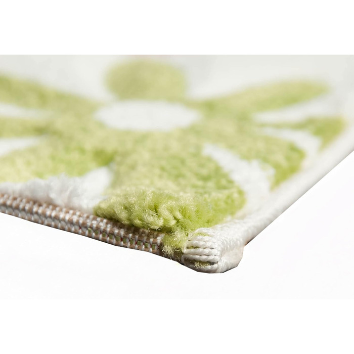 Барвистий килимок-метелик для дитячої кімнати u2012 підходить для алергіків u2012 кремовий, 120 см круглий крем 120 см