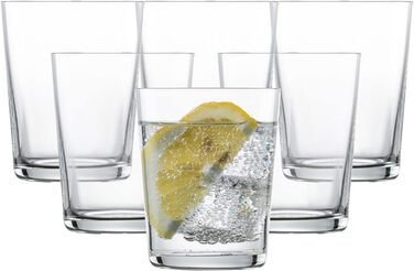 SCHOTT ZWIESEL Allround Small Basic Bar Selection Cup (набір з 6 штук), філігранна склянка для пиття, склянки з тритану Кришталева посудомийна машина, зроблено в Німеччині (посилання. Без 115848)