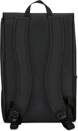 Рюкзак JOHNNY URBAN для жінок і чоловіків - Ліам - Сучасний рюкзак для університету, офісу, школи та відпочинку - Денний рюкзак з відділенням для ноутбука 16 дюймів - водовідштовхувальний чорний / коричневий