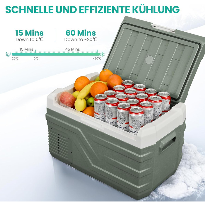 Автомобільний компресорний холодильник Alpicool 27л (12/230V) для авто, кемпінгу, риболовлі