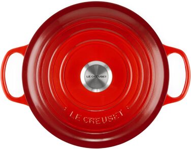 Каструля Le Creuset Signature з чавуну, Ø 26 см, 5,3 л, Червоний (Kirschrot)