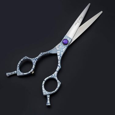 Професійні ножиці для стрижки вовни Purple Dragon 440C, вигнуті, 16,5 см, сріблястого кольору, 6,5 дюйма, срібні (ножиці)