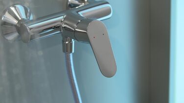 Змішувач для ванни Hansgrohe Focus, накладний, для 2 споживачів, хром, довжина виливу 19,4 см, однорідний, артикул 31940000