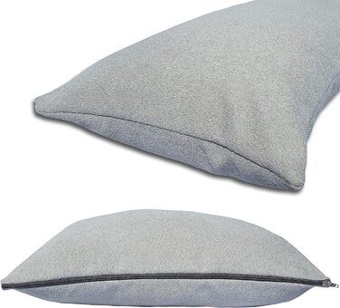 Набір диванних подушок Formalind 2 50x30 см, декоративні подушки 2 шт. , декоративні подушки, диванні подушки (світло-сірі)