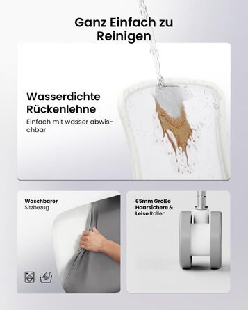 Офісний стілець ProtoArc Flexer ергономічний з регулюванням глибини сидіння, чорний. Сітчаста спинка, контурне сидіння для дому та офісу. Легкий монтаж.