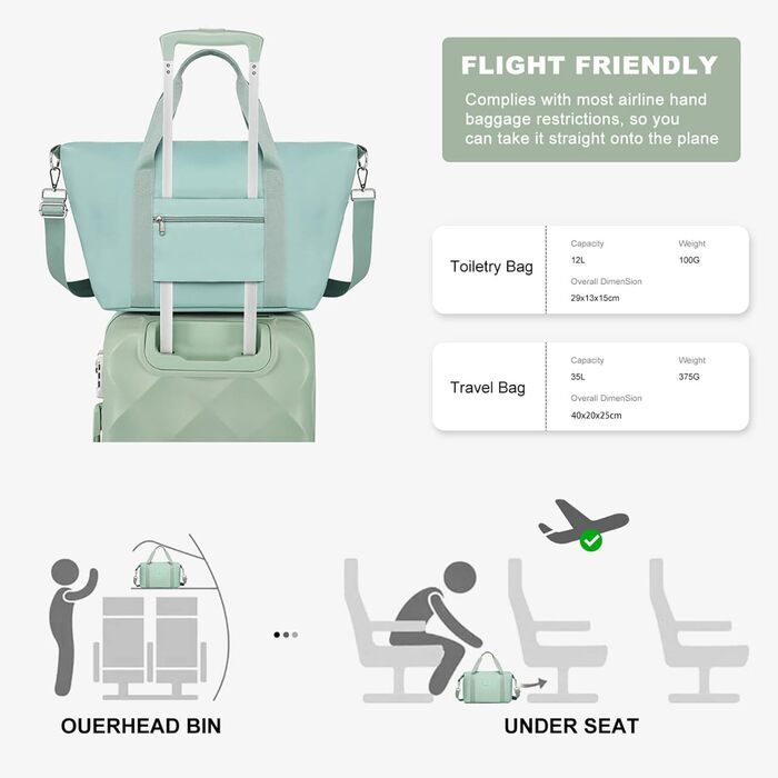 Набір валіз Sea Choice Hardshell Trolley 5шт. з TSA замком, колесами 4 шт. (55/65/76 см), рожеве золото. В комплекті: сумка для подорожей, косметичка. Розміри: M, L, XL