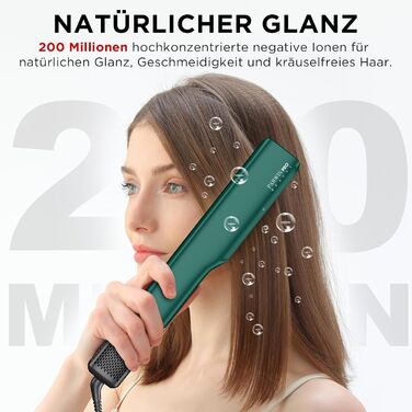 Повітряний випрямляч, PARWIN PRO BEAUTY Hair Airstyler - від вологого до сухого, без гарячих пластин, без теплового пошкодження, повітряний випрямляч для волосся з технологією 200 мільйонів негативних іонів, випрямлення повітрям