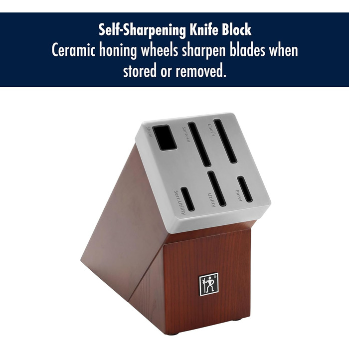 Набір ножів HENCKELS Dynamic, 7 предметів, коричневий